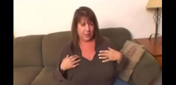  Amateur Mom w Big Natural 44FF Tits fucks a Big Black Cock in BBW Big Ass Video